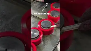 See how caster wheels are made &mdash; from a leading manufacturer in China. #caster #wheels #factory