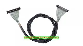 Производитель жгутов проводов LCD EDP Cable Customize I-PEX 20454-040T-01 32Awg 20454 40Pin LVDS Mic
