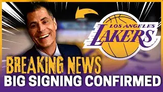 Lakers sign jaw-dropping contract with the NBA's hottest rising star! You will not believe! Lakers!🔥