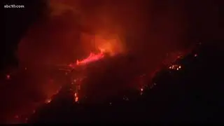 Thomas Fire named the 4th largest wildfire in California history, continues to grow
