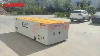 20T Steerable Transfer Wagon Cart/Electric Powered Trackless Steerable Cart