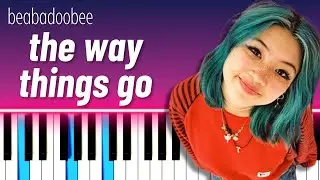 the way things go (EASY PIANO TUTORIAL) - beabadoobee