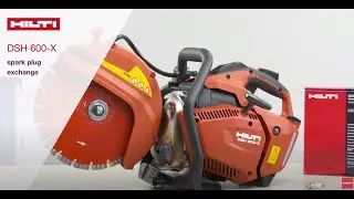 HOW TO Change the Spark Plug on Hilti Petrol Saw DSH 600-X