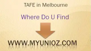 TAFE in Melbourne