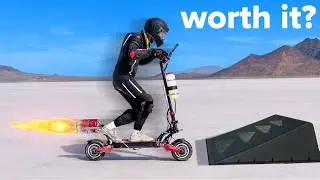 $100 VS $10,000 Jet Powered Scooter