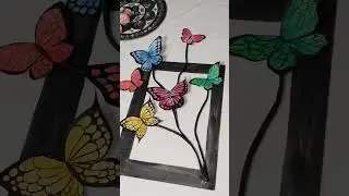 Beautiful DIY 💎 Earrings, Bracelet & Wall Hanging 🏠 | Easy Craft & Jewelry Tutorial #youtube
