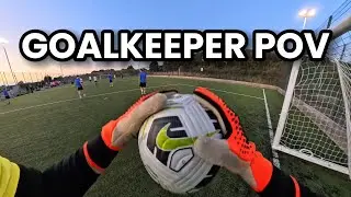Goalkeeper POV In A Dramatic Game!