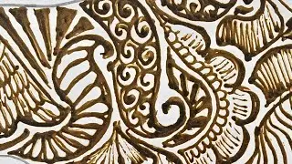 Latest & Easy Designer Mehndi Design II Front Hand Mehndi Design