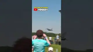 ▲ Mass Jet Take Off for NATO Flypast (Click above for full video)