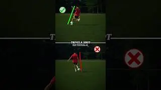 How To Score A Trivela |OutsideFoot Shooting Tutorial🚀🔥#shots #shorts #football