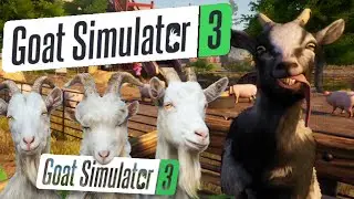 Our First Look at Goat Simulator 3 - What an Insane Wacky Game Right up my Street (I Love It)