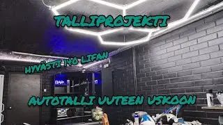 Talliprojekti || Autotallin täysin uuteen uskoon!