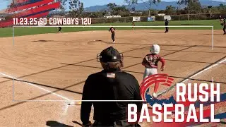 11-23-25 | Crush 11U vs SD Cowboys Orange 12U