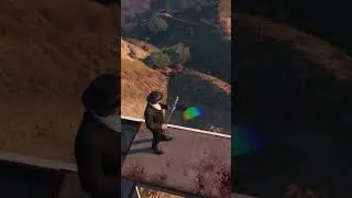 GTA Sky Diving of Vinewood Sign Fails!! #funny #gta5fail