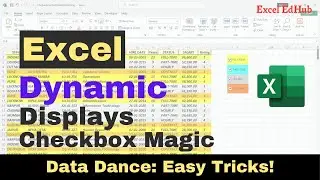 Unlock Dynamic Displays in Excel with Checkboxes & Conditional Formatting!