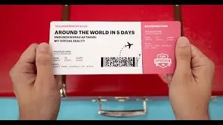 Around the 🌏 in 5 Days: Englisch Virtual-Reality-Travelkurs