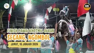 Finish Pawai Khotmil Quan Desa Secang Ngombol 16 Januari 2026