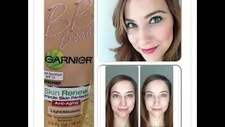 Review / Reseña Garnier BB Cream (antes y despues) Skin Renew Miracle Skin Perfector