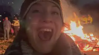 Pleasant Prairie, WI Bonfire on the Epiphany