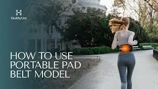 Portable Heated Gemstone Pad - Belt Model with Power-Bank InfraMat Pro&reg; - How To Use