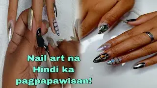 Madali lang Pala mag nail art?!