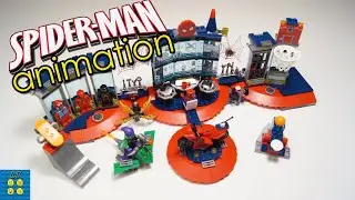 LEGO Нападение на мастерскую паука 76175 SPEED BUILD ANIMATION