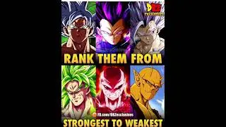 Who will be the  best skilled fighter the new dragon ball super🤝🧐