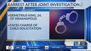 Sheriff: Indianapolis man tried to meet 13-year-old girl in West Terre Haute for sex