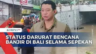 Update! BNPB Tetapkan Status Darurat Bencana Banjir di Bali Selama Sepekan