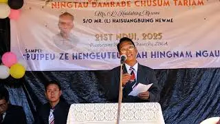 Late Mr Haidahing Newme Memorial stone program 2025 Episode 2