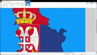 Serbian Flag Map Time Lapse