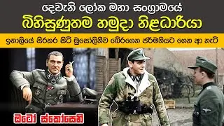 නාසි ජර්මානු හමුදාවේ බිහිසුණුතම හමුදා නිළධාරියා | Otto Skorzeny: The Most Daring Nazi Commando