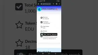 Open Campus token claim free ,18 hour to go ,Listing in Binance