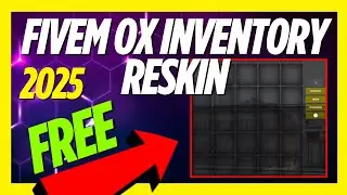 FiveM So Installierst du Ox Inventory Reskin f&uuml;r ESX und QBCORE | FREE