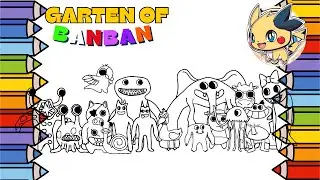 New Garten of Banban Game: Epic Adventure & Coloring Fun | Coloring with World Of Colors