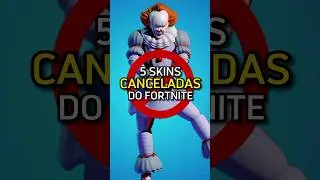5 SKINS CANCELADAS DO FORTNITE! 😢
