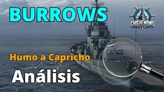 🔍 Burrows Tier X 🚢 El Destructor Ca&ntilde;onero con Humo Especial M&aacute;s Vers&aacute;til del Meta 🔥Proyectil SAP