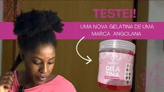 MJ- Finalização de cabelo crespo| Marca angolana Wafy
