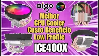 CPU Cooler Aigo ICE400X Low Profile, Melhor Air Cooler Custo Benef&iacute;cio! @CiclopeTech