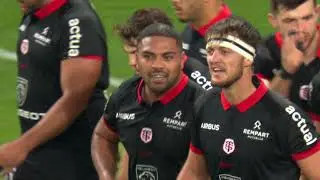 TOP 14 - Essai de Peato MAUVAKA (ST) - RC Toulon - Stade Toulousain