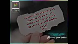 KARBI NEW SAD WHAT'S APP STATUS VIDEO || #sad #hanjangpoheditz #newstatus