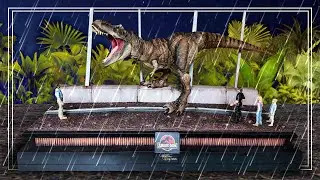 Compré este ASOMBROSO Diorama de JURASSIC PARK 🦖🌿 | El Tio pixel
