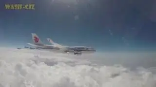 Exclusive Video Of JF 17s Escorting Chinese President's Plane