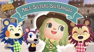 I'M OFFICIALLY AN ABLE SISTER!! | Animal Crossing