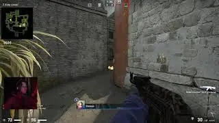 Danger zone with a girl |  CS GO against the cheaters | Запретная зона с читерами?