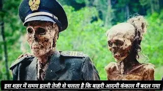 Wayward Pine Explained In Hindi/ Time 100x Faster In This Town movie explained/summary