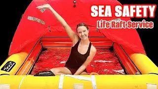 Preparing to Sail the South Pacific: PLASTIMO Life Raft Deployment/Service
