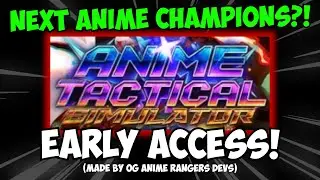 Next Anime Champions? Anime Tactical Sim MIGHT SAVE ROBLOX!