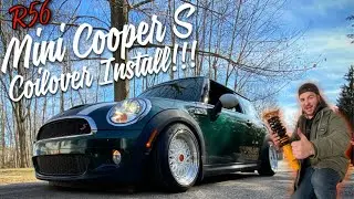 Installing Coilovers On The Mini Cooper S