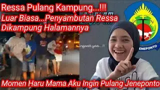Ressa Pulang Kampung...Luar Biasa Penyambutan Ressa Dikampung Halamannya Jeneponto